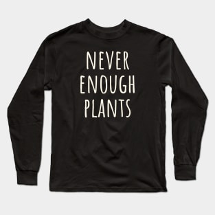 Plants Long Sleeve T-Shirt